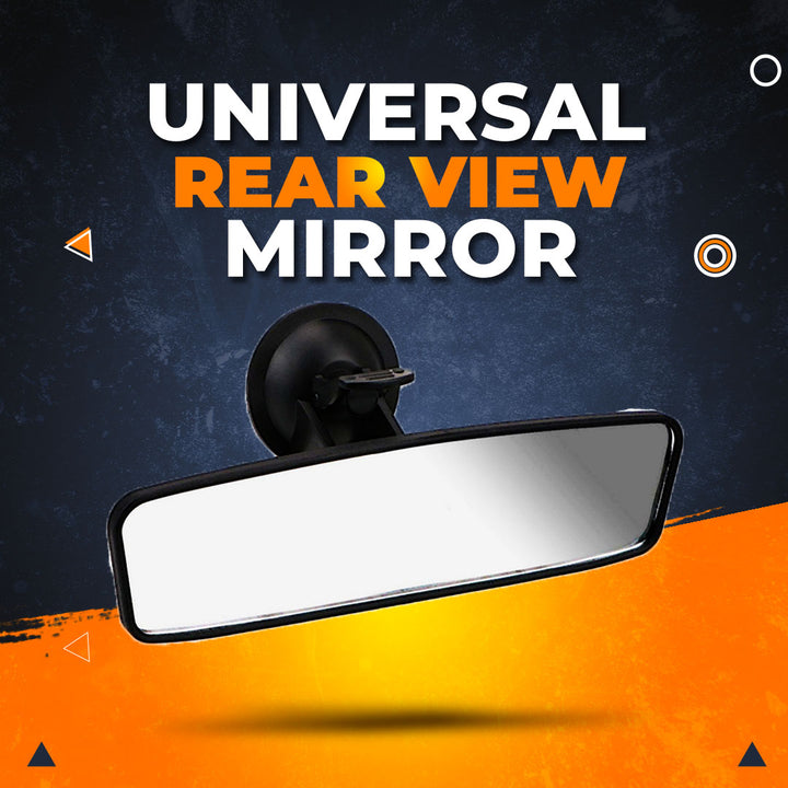 Universal Adjustable Suction Cup Interior Rear View Mirror