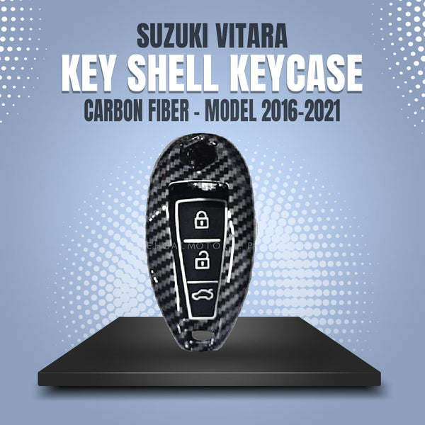 Suzuki Vitara Key shell Keycase Carbon Fiber - Model 2016-2021