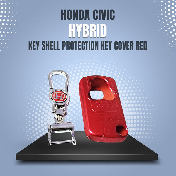 Honda Civic Hybrid key Shell Protection Key Cover Red - Model 2005-2010