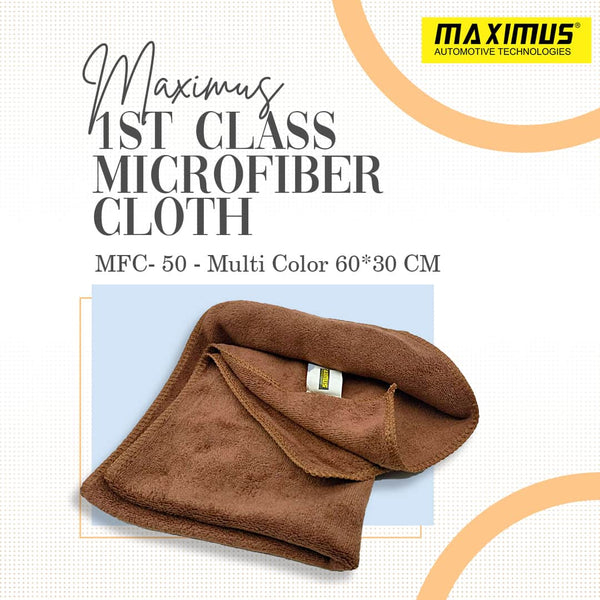 Maximus 1st Class Microfiber Cloth MFC- 50 - Multi Color 60*30 CM