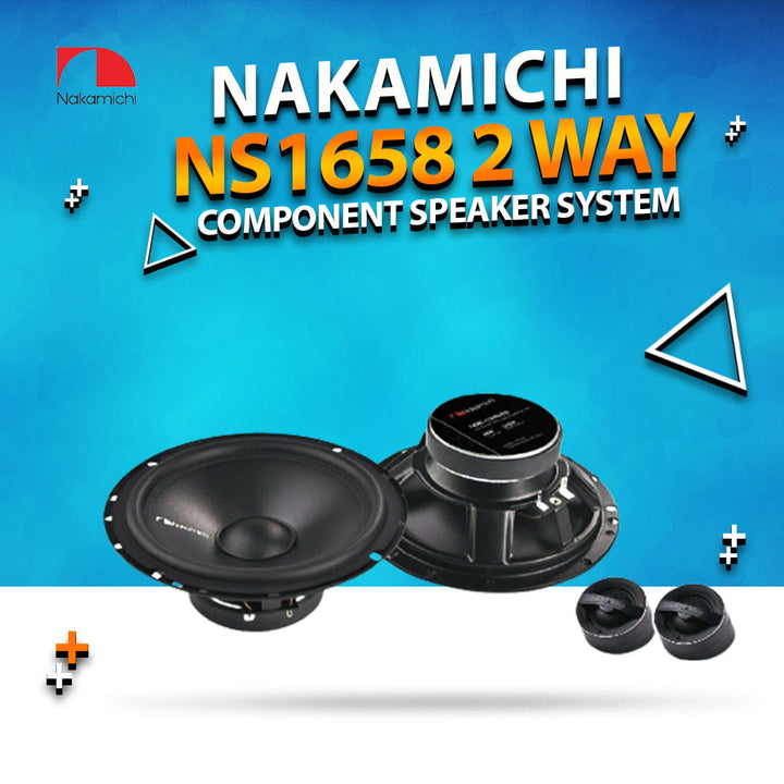 Nakamichi 2 Way Component Speaker System - NS1658