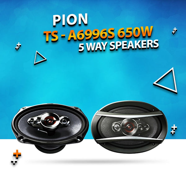 Pion 5 Way Speakers 650w 6"x9" TS - A6996S