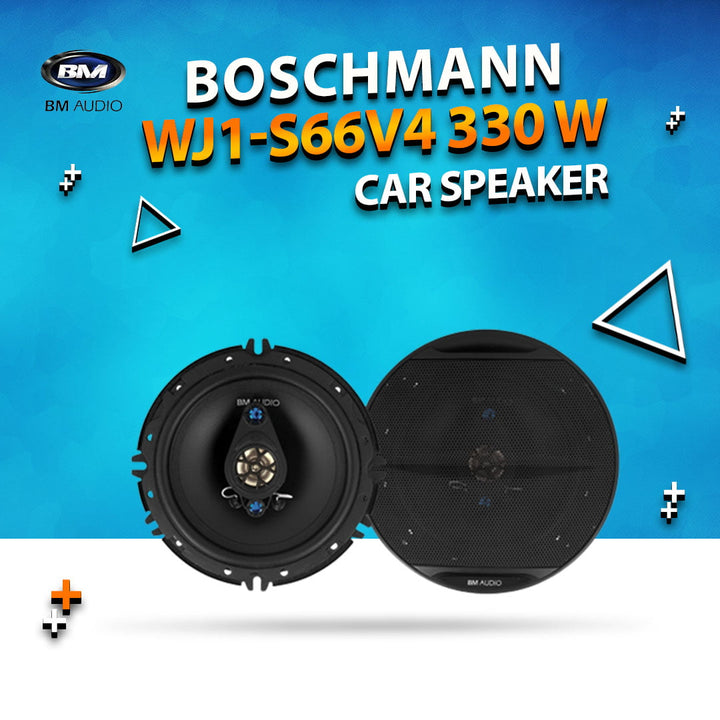 Boschmann Car Speaker - WJ1-S66V4 330 Watt 6.5" Size