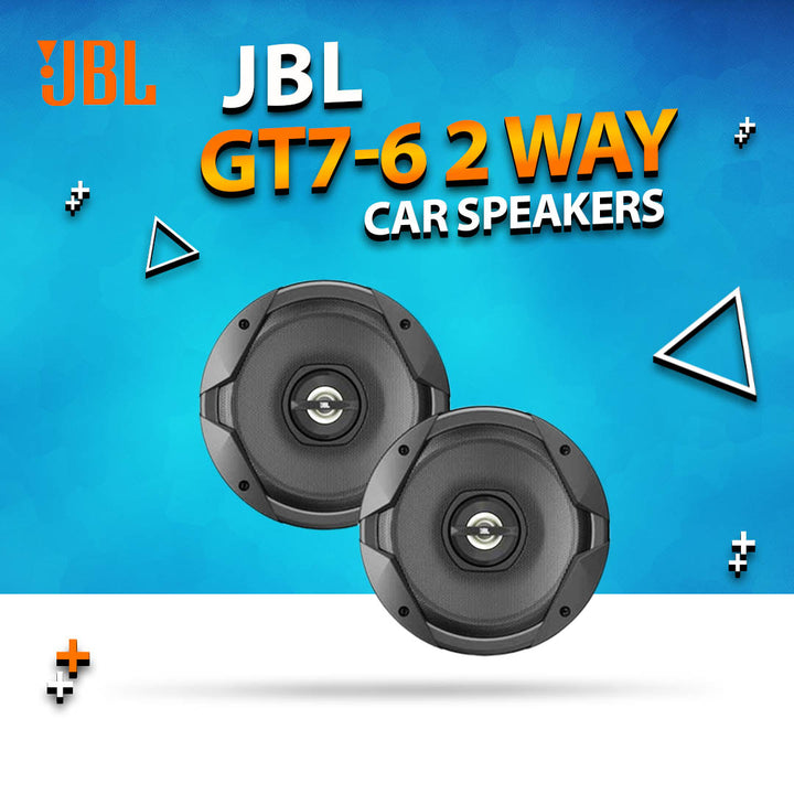 JBL GT7-6 2 Way Coaxial Car Audio Speakers Genuine Original -Set of 2