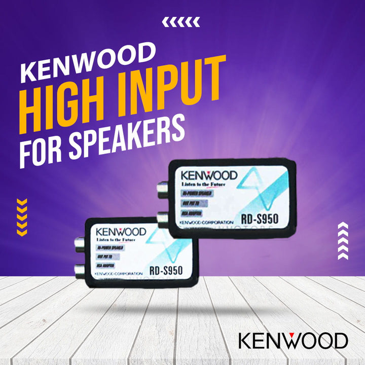 Kenwood High Input For Speakers
