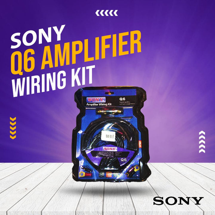 Sony Q6 Amplifier Wiring Kit