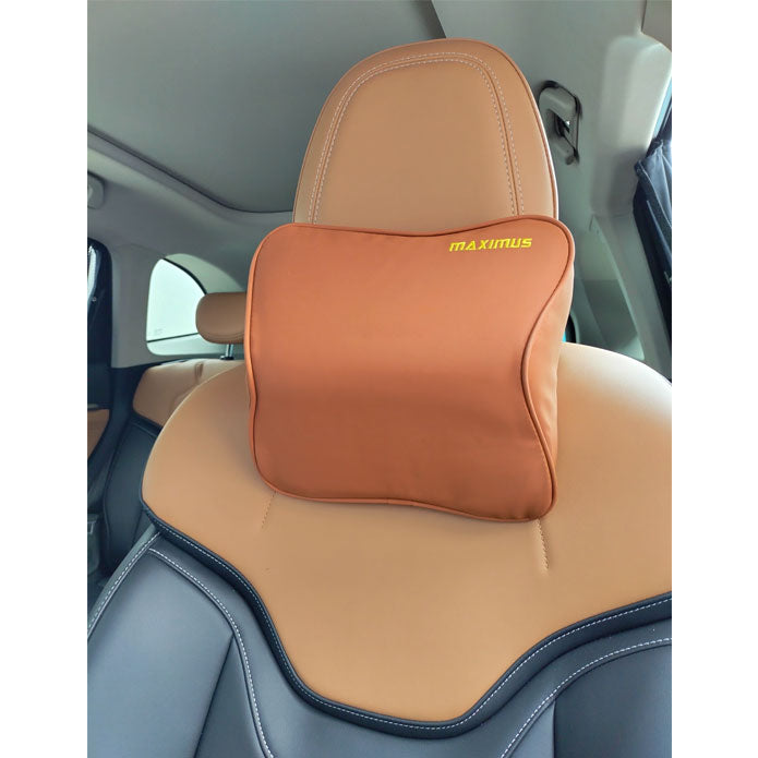 Maximus Neck Rest Headrest Pillow Cushion Brown Posture Therapy Lumber