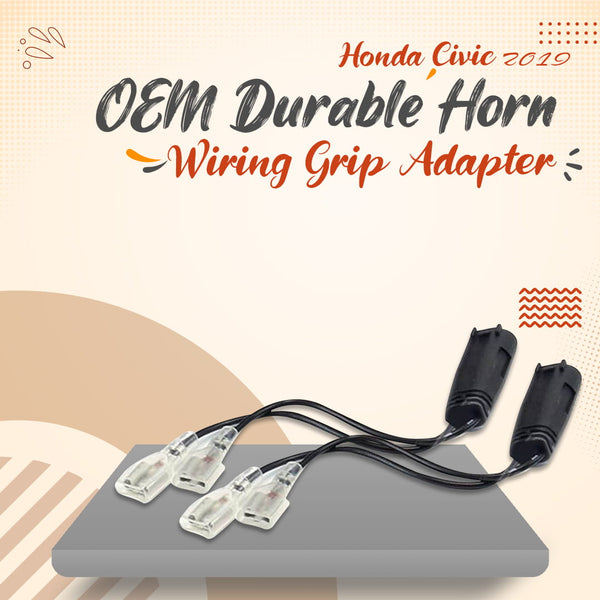 Honda Civic 2019 OEM Durable Horn Wiring Grip Adapter - Model 2016-2021