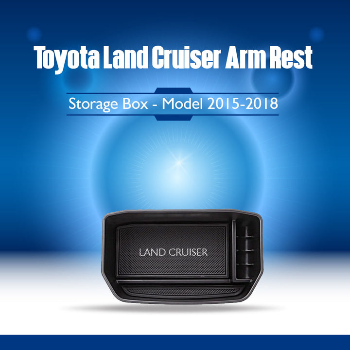 Toyota Land Cruiser Arm Rest Storage Box - Model 2015-2018