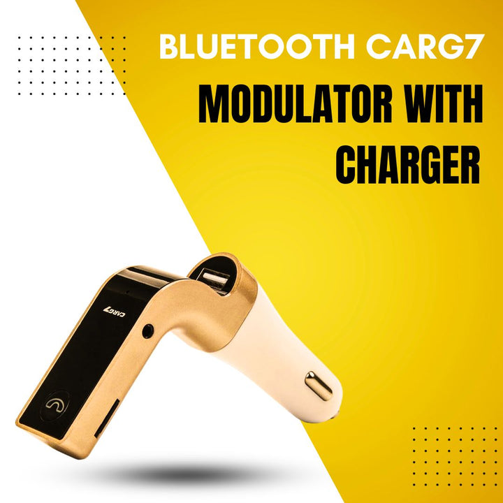 Bluetooth USB Modulator with Car Mobile Charger - CARG7