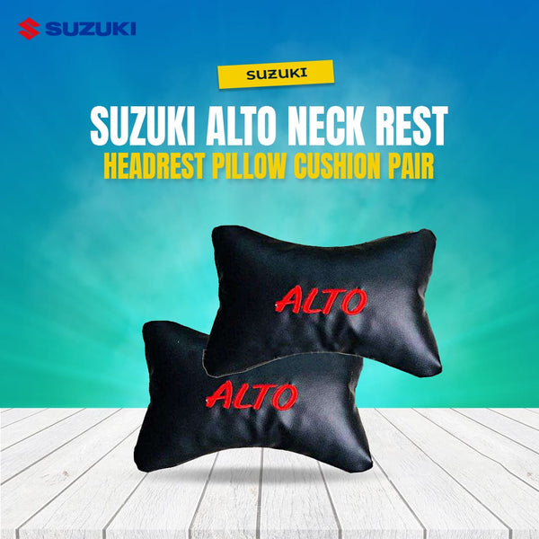 Suzuki Alto Neck Rest Headrest Pillow Cushion Pair - Model 2018-2021