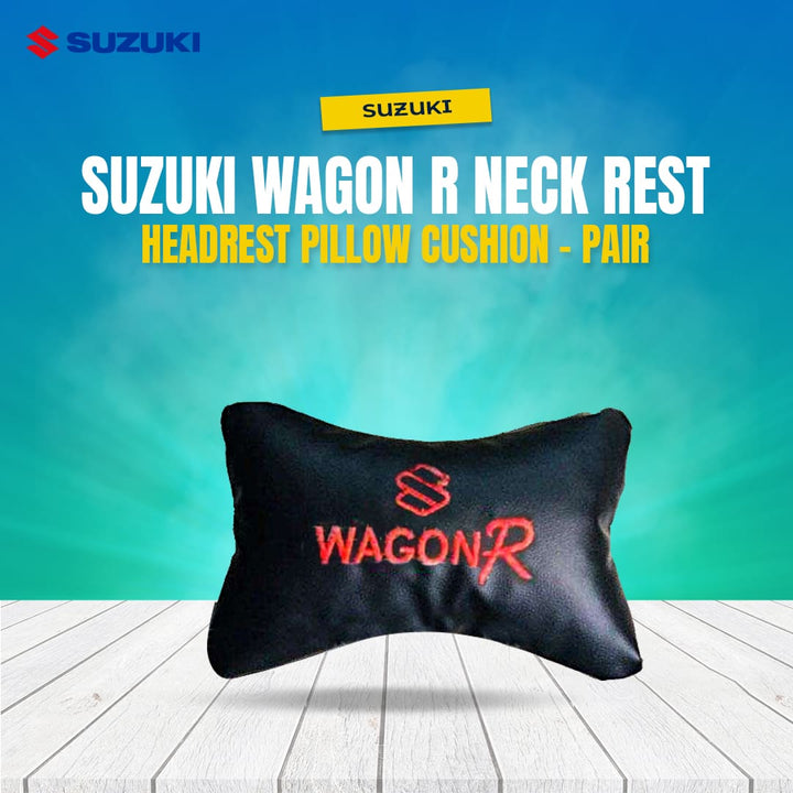 Suzuki Wagon R Neck Rest Headrest Pillow Cushion - Pair