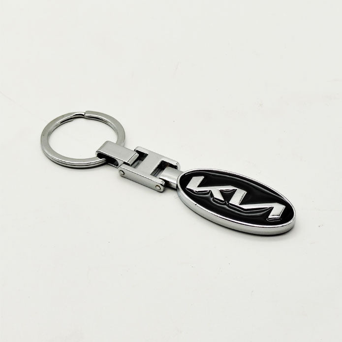 KIA Logo Keychain Keyring - Black