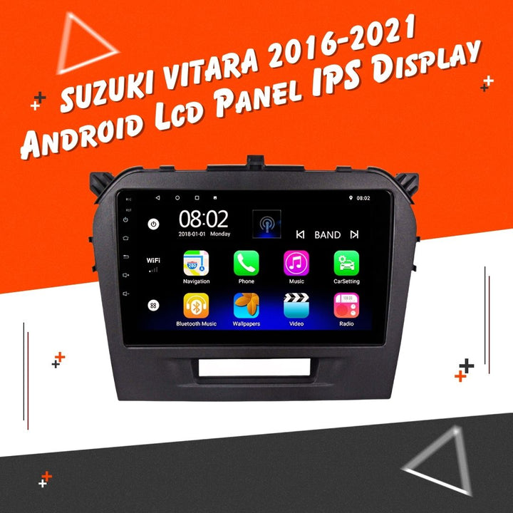 Suzuki Vitara Android LCD Black - Model 2016-2024