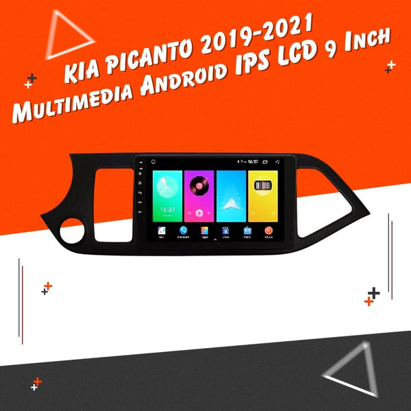 KIA Picanto Android LCD Black 9 Inches - Model 2019-2024