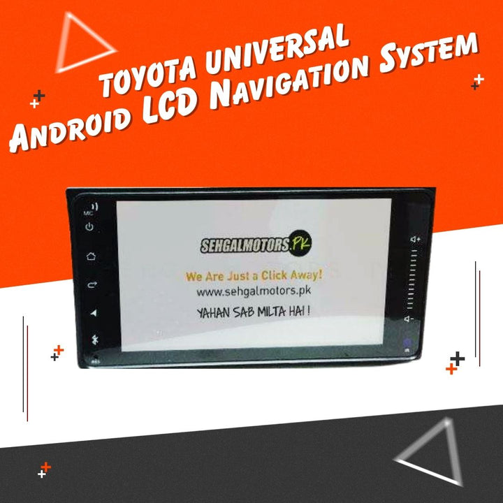 Toyota Universal Android LCD Black
