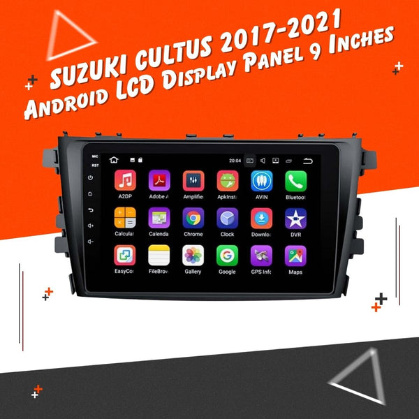 Suzuki Cultus Android LCD Black 9 Inches New Model - Model 2017-2021