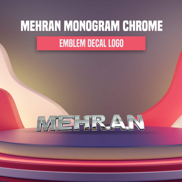 Mehran Monogram Chrome