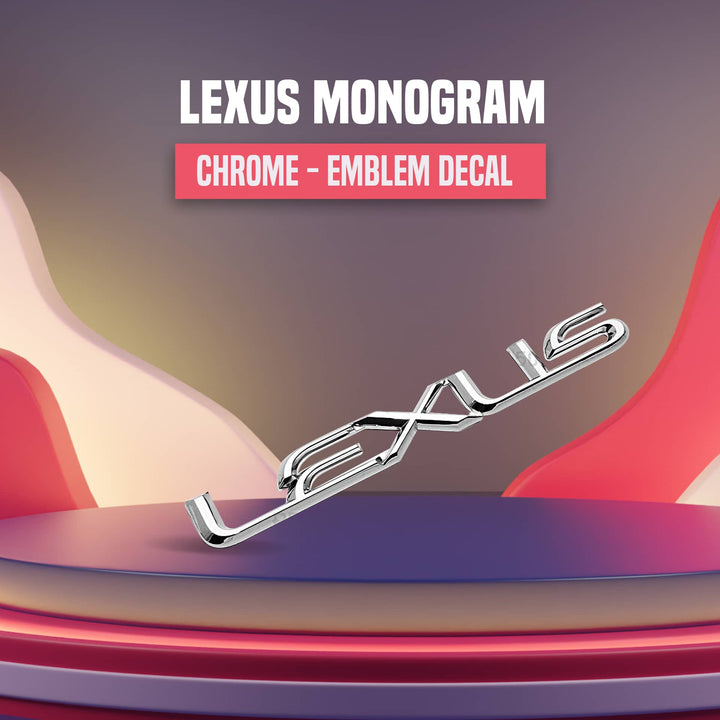 Lexus Monogram - Chrome