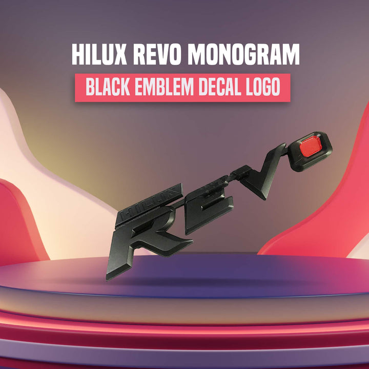 Hilux Revo Monogram - Black