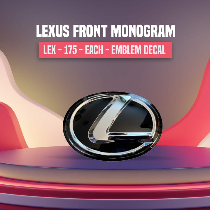 Lexus Front Logo LEX - 175 - Each