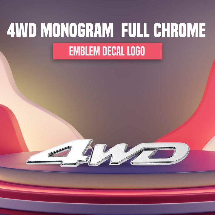 4WD Monogram Full Chrome