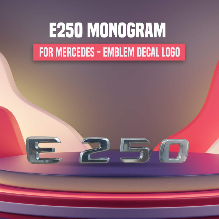 E250 Logo for Mercedes
