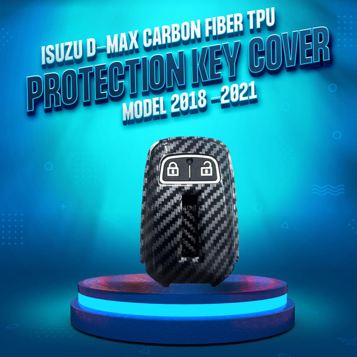 Isuzu D-max carbon fiber TPU Protection Key Cover - Model 2018 -2021