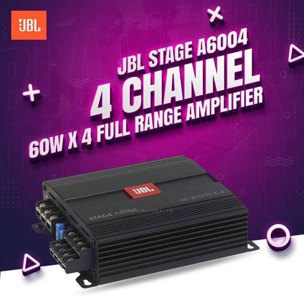 JBL STAGE A6004 4 Channel 60W x 4 Full Range Amplifier