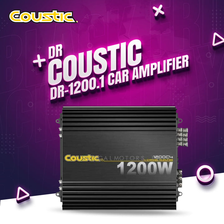DR Coustic DR-1200.1 Car Amplifier