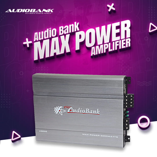 Audio Bank Max Power Amplifier