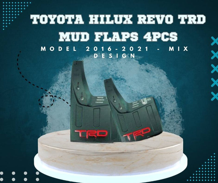 Toyota Hilux Revo/Rocco TRD Mud Flaps 4pcs