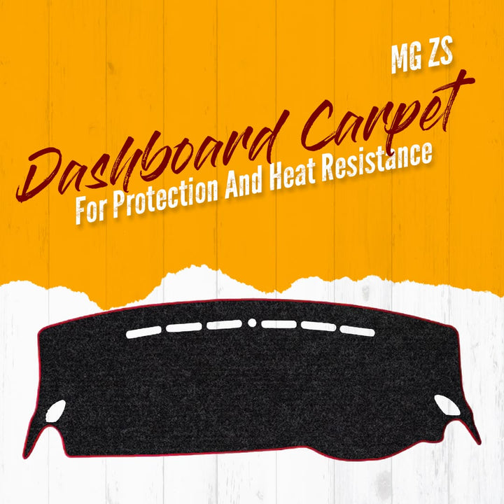 MG ZS Dashboard Carpet For Protection and Heat Resistance - Model 2020-2021