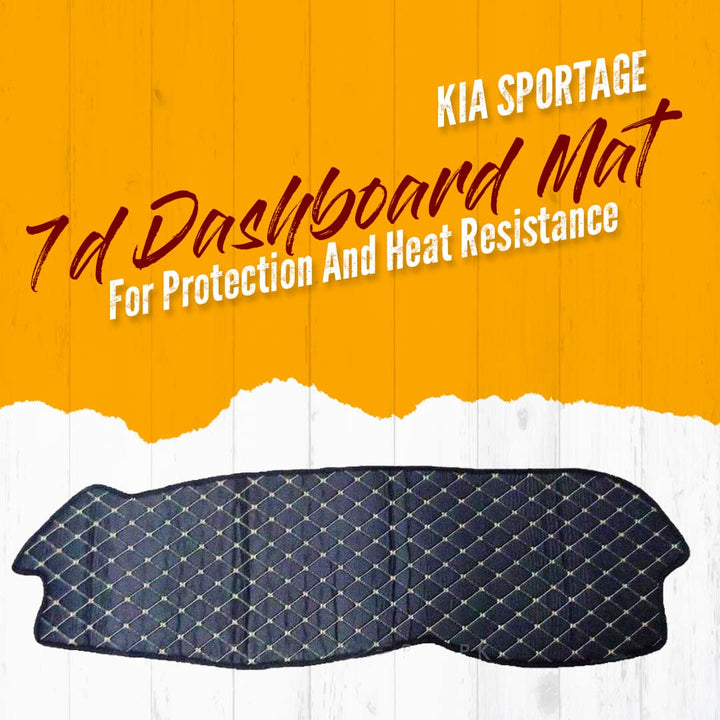 KIA Sportage 7d Dashboard Mat For Protection and Heat Resistance - Model 2019-2021