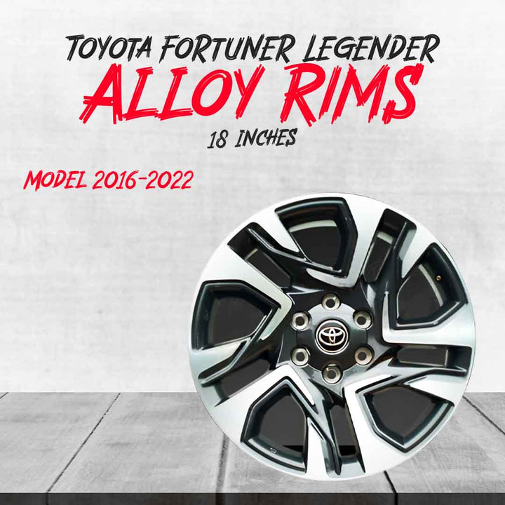 Toyota Fortuner Legender Alloy Rim 18 Inches - Model 2016-2022