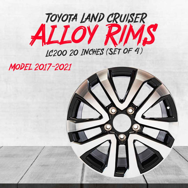 Toyota Land Cruiser LC200 OEM Alloy Rim 20 Inches (Set of 4) - Model 2017-2021