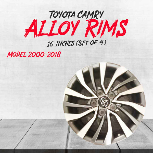 Toyota Camry Alloy Rim 16 Inches (Set of 4) - Model 2000-2018