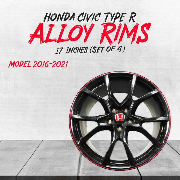 Honda Civic Type R Alloy Rim 17 Inches (Set of 4) - Model 2016-2021