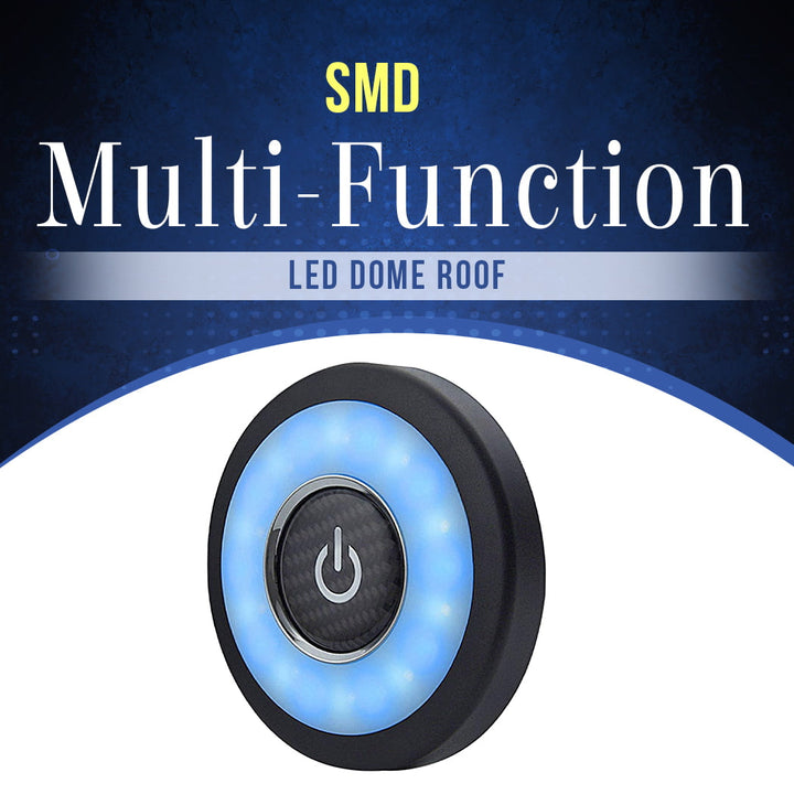 Multi-Function LED Dome Roof SMD Light with Power Button Y-978