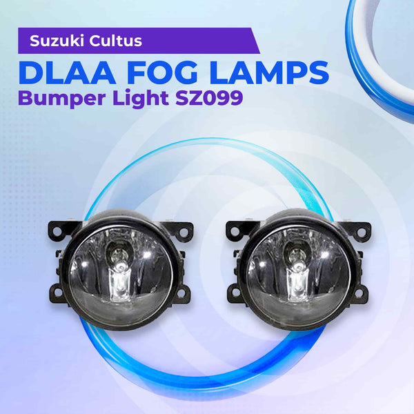 Suzuki Cultus Dlaa Fog Lamps Bumper Light SZ099 New Model - Model 2017-2021