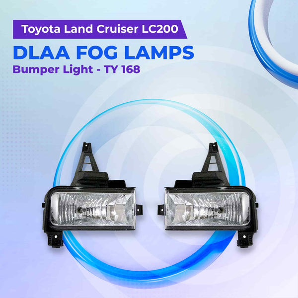 Toyota Land Cruiser LC200 DLAA Fog Lamps Bumper Light - TY 168 - Model 2015-2021