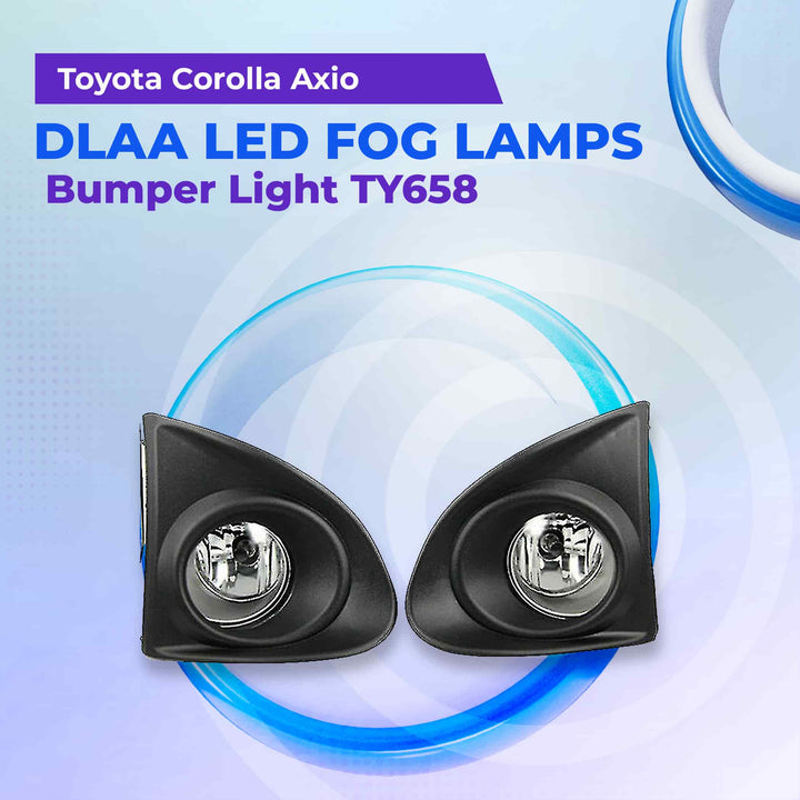 Toyota Corolla Axio DLAA LED Fog Lamps Bumper Light TY658 - Model 2012-2017