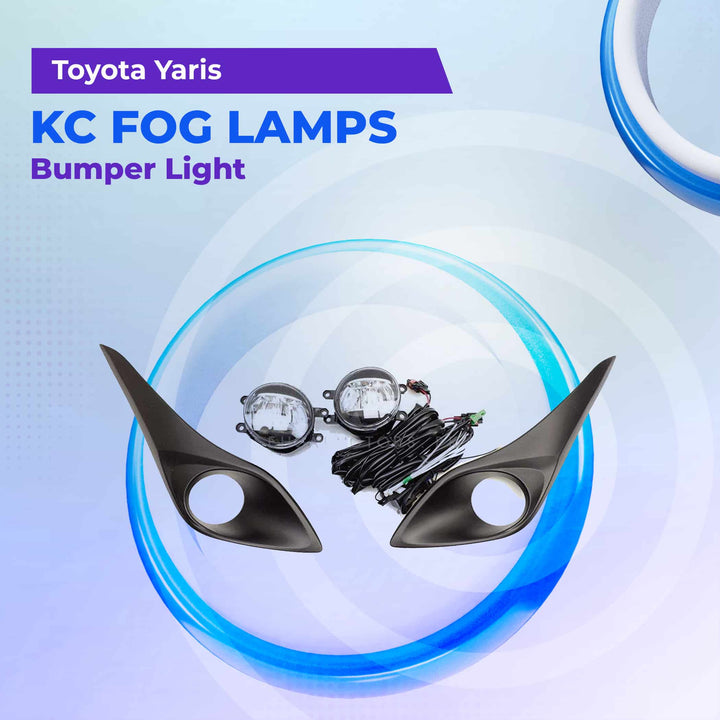 Toyota Yaris KC Fog Lamps Bumper Light - Model 2020-2021