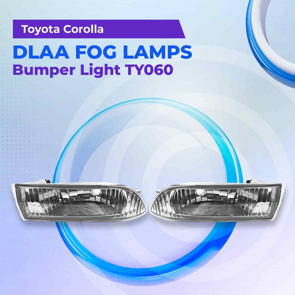 Toyota Corolla DLAA Fog Lamps Bumper Light TY060 - Model 2003-2004