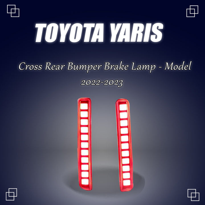 Toyota Yaris Cross Rear Bumper Brake Lamp - Model 2022-2023