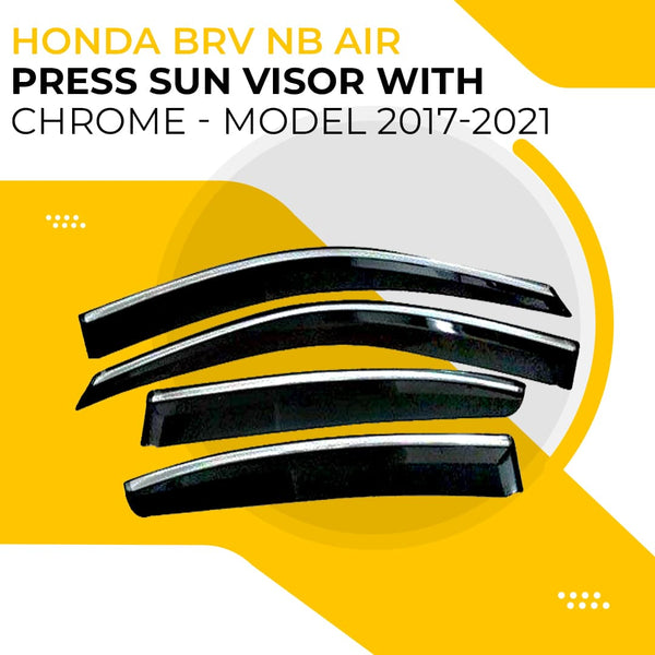 Honda BRV NB Air Press Sun Visor With Chrome - Model 2017-2021