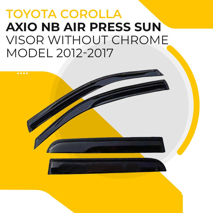 Toyota Corolla Axio NB Air Press Sun Visor Without Chrome - Model 2012-2017