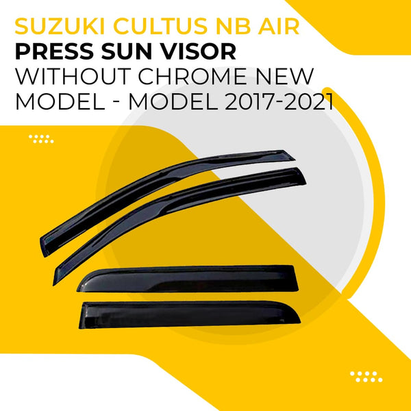 Suzuki Cultus NB Air Press Sun Visor Without Chrome New Model - Model 2017-2021