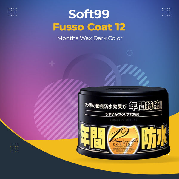 Soft99 Fusso Coat 12 Months Wax Dark Color