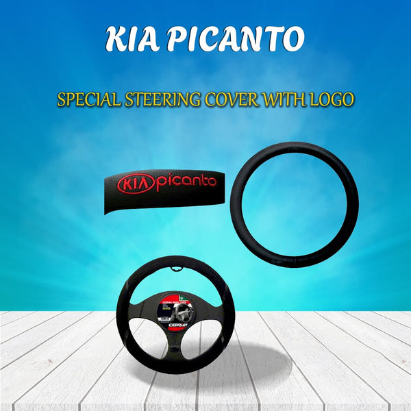 KIA Picanto Special Steering Cover With Logo